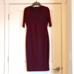 Burgundy Dress